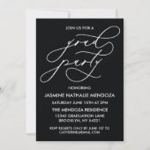 INVITATION SIMPLE DE DIPLÔME DE CALLIGRAPHIE SIMPL (Devant)