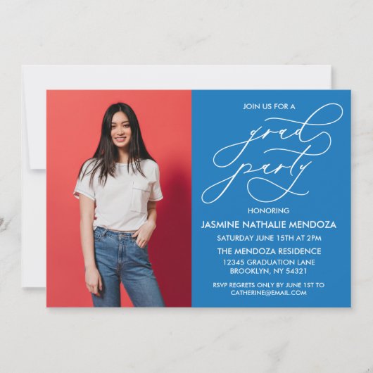 INVITATION SIMPLE DE DIPLÔME DE CALLIGRAPHIE SIMPL (Devant)