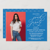 INVITATION SIMPLE DE DIPLÔME DE CALLIGRAPHIE SIMPL (Devant / Derrière)