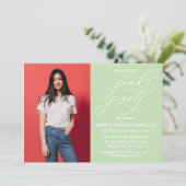 INVITATION SIMPLE DE DIPLÔME DE CALLIGRAPHIE SIMPL (Debout devant)