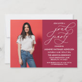 INVITATION SIMPLE DE DIPLÔME DE CALLIGRAPHIE SIMPL (Devant)