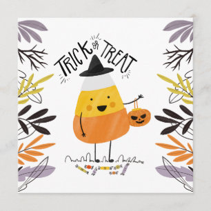 Invitation simple de la partie   de Halloween de