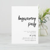 Invitation simple de la partie de réchauffement mé (Debout devant)