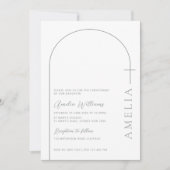 Invitation Simple demi-arche croisé à la sauce (Devant)