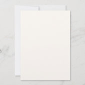 Invitation Simple Design Sage Vert pourpre Lisianthus Flower (Dos)