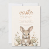 Invitation Simple Dîner de Pâques Modèle d'invitation (Devant)