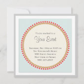 Invitation simple élégance (Devant)
