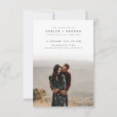 Invitation Simple Elegant Budget Photo Collage Wedding (Dos)