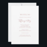 Invitation Simple Elegant Rose Or Nous Faisons Toujours Vow R<br><div class="desc">Cet or rose simple et élégant que nous faisons encore vow invitation de renouvellement est parfait pour votre mariage d'or rose minimaliste classique. Le design est composé d'une vintage classique minimaliste, d'une police d'or blush contemporaine et d'une calligraphie formelle romantique délicate. Il est parfait pour les mariages de luxe du...</div>