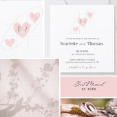 Invitation Simple et élégant minimaliste