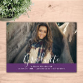 Invitation simple et élégant | Violet