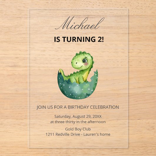 Invitation simple et mignonne pour une fête d'anni (Recto)