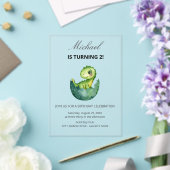 Invitation simple et mignonne pour une fête d'anni (Insitu (Mariage))