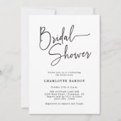 Invitation Simple Faire- Part Mariage (Devant)