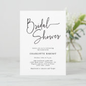 Invitation Simple Faire- Part Mariage (Debout devant)