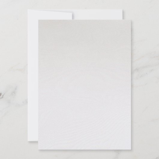 Invitation Simple Floral QR Code nuptiale de douche Invitatio (Dos)