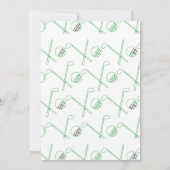 Invitation Simple Golf Retirement Party (Dos)