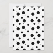 Invitation Simple Halloween Cute Ghost Anniversaire fête (Dos)