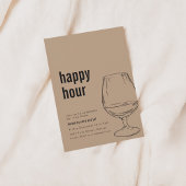 Invitation simple Happy Hour House