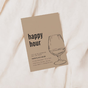 Invitation simple Happy Hour House