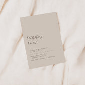 Invitation simple Happy Hour House