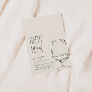 Invitation simple Happy Hour House