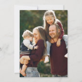 Invitation Simple Holiday Card with Photos (Dos)