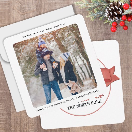 Invitation Simple Joyeux Noël Une photo