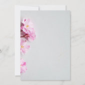 Invitation Simple Mariage minimaliste noir et gris (Dos)