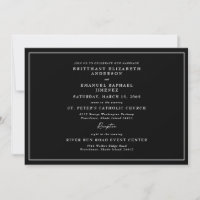 Simple Mariage Noir Sans Parents Indiqués