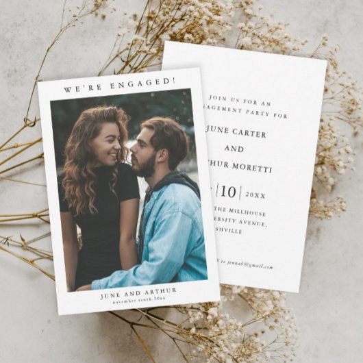 Invitation Simple Mariage photo