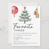 Invitation Simple minimaliste Noir et Blanc Favoris (Devant)