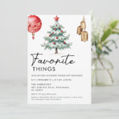 Invitation Simple minimaliste Noir et Blanc Favoris (Debout devant)