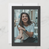 Invitation Simple minimaliste Script Sweet 16 Anniversaire Ph (Dos)