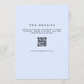 Invitation Simple Modern Monogram All In One Wedding (Dos)