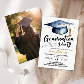 Invitation Simple Modern Script Class of '26 Graduation Party