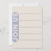 Invitation Simple Modern Script Photo Portrait Graduation (Dos)