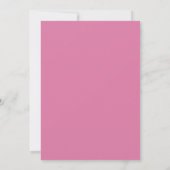 Invitation Simple Moderne 30e Anniversaire (Dos)