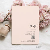 Invitation Simple Moderne Ça Va Être Vrai Mariage