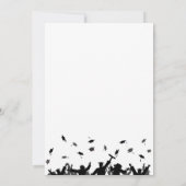 Invitation Simple Moderne Elle L'A Fait Diplôme (Dos)