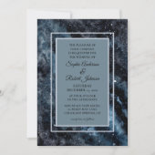 Invitation Simple moderne Galaxy Space Stars Invitatiatiatiat (Devant)