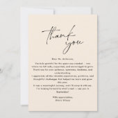 Invitation Simple, Moderne Merci Professeur (Devant)