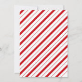 Invitation Simple moderne Noël 70e fête d'anniversaire (Dos)