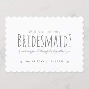 Invitation Simple Moderne, Seras-Tu Ma Proposition D'Époux