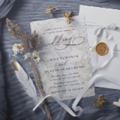 Invitation Simple Overlay Photo Budget QR Code Wedding