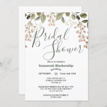 Simple Pastel Floral Top Bordure Fête des mariées