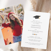 Invitation Simple Photo Graduation 2025 Party