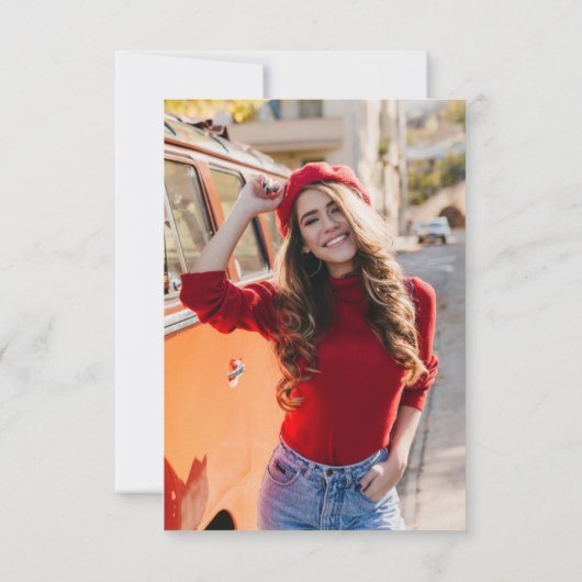 Invitation Simple Photo Graduation 2025 Party (Dos)