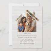 Invitation Simple Photo Houseéchauffement Party (Devant)