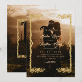 Invitation Simple Photo Overlay Wedding (Devant / Derrière)